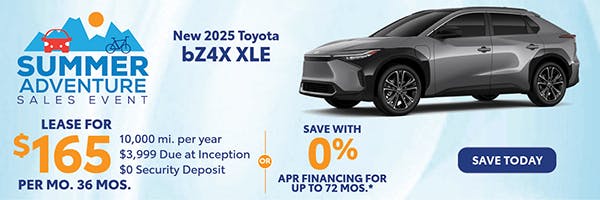 New 2025 Toyota bZ4X XLE | Atlantic Toyota