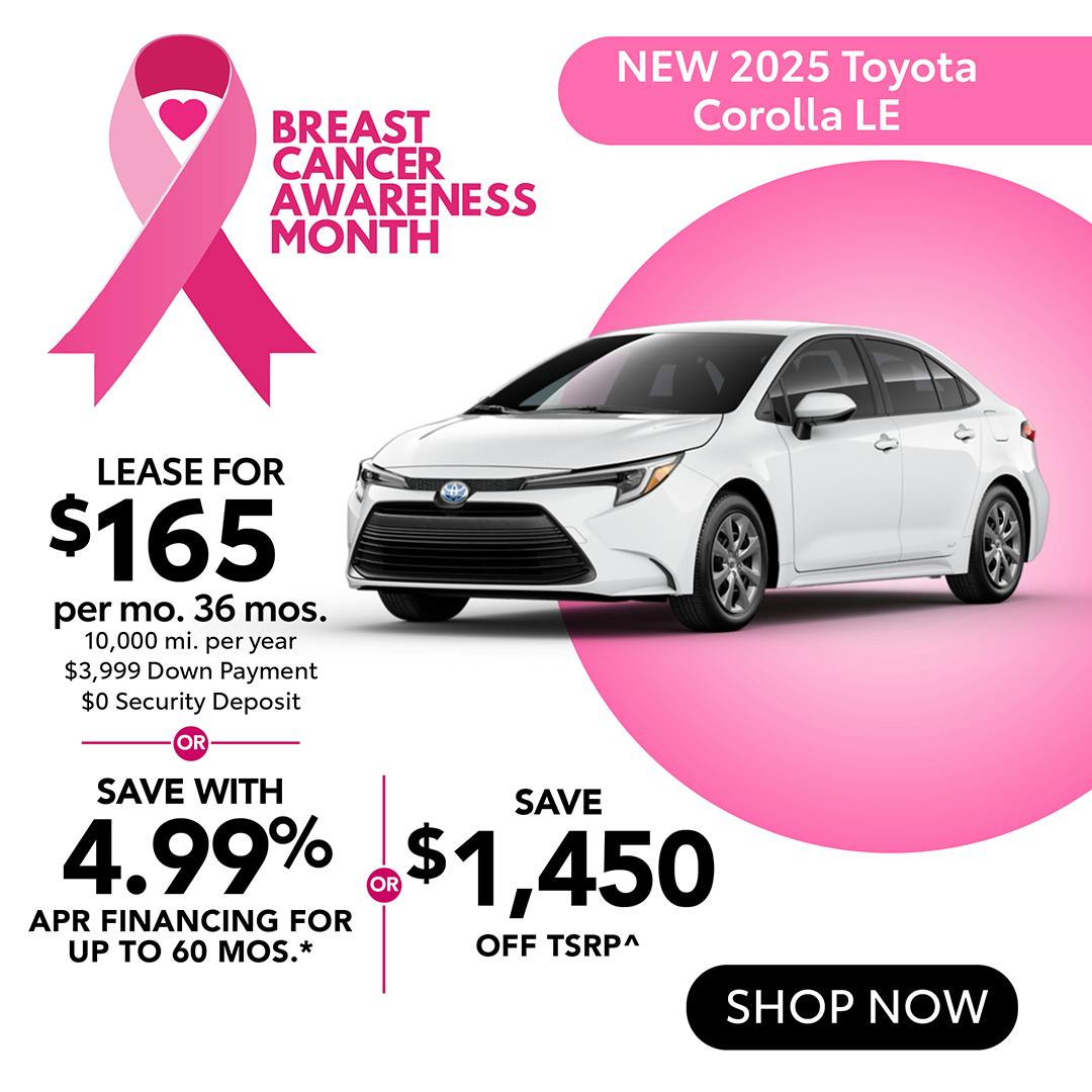 New 2025 Toyota Corolla LE | Atlantic Toyota