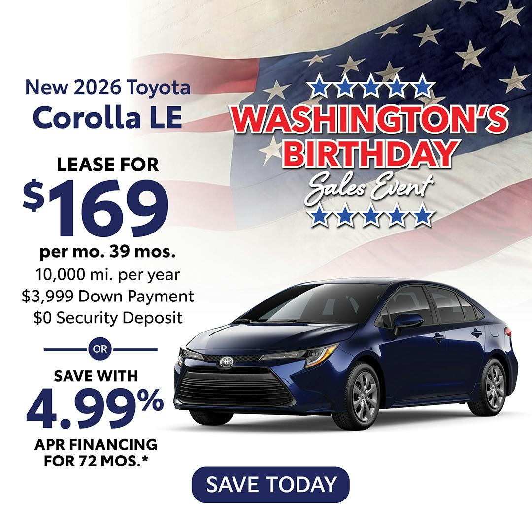 New 2026 Toyota Corolla LE | Atlantic Toyota