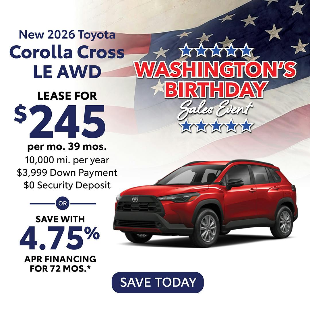 New 2026 Toyota Corolla Cross LE AWD | Atlantic Toyota