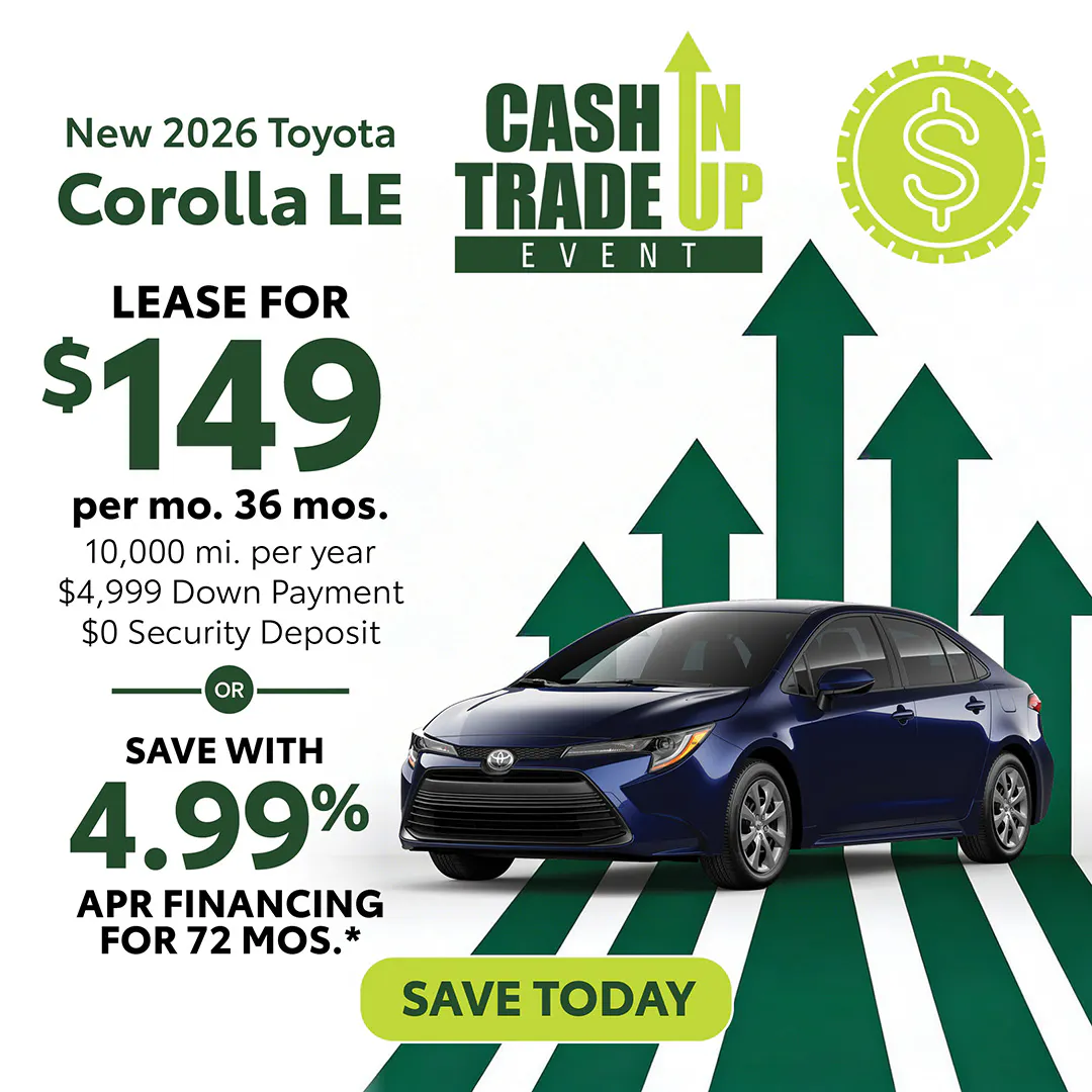 New 2026 Toyota Corolla LE | Atlantic Toyota