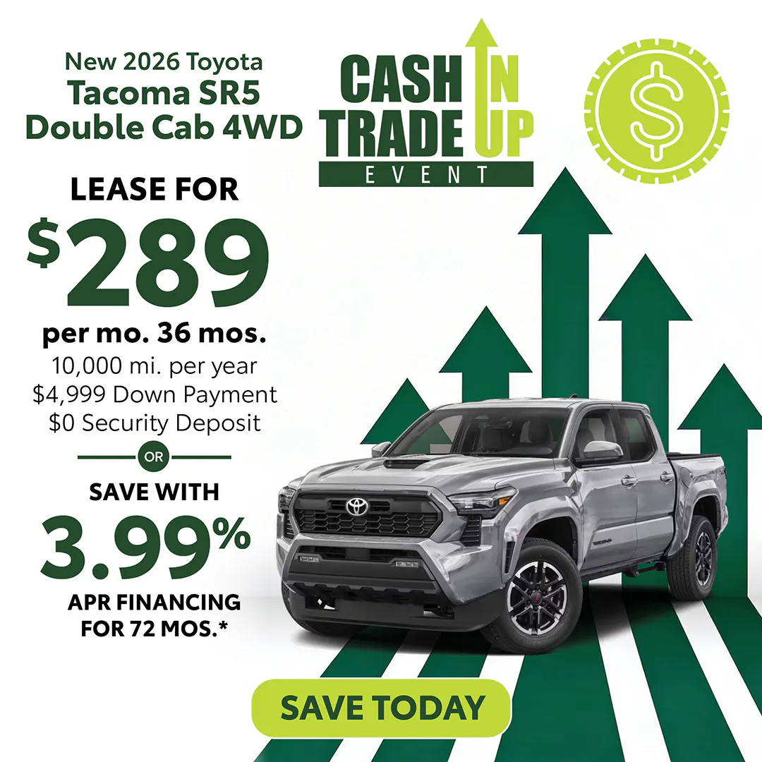 New 2026 Toyota Tacoma SR5 Double Cab 4WD | Atlantic Toyota