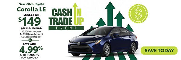 New 2026 Toyota Corolla LE | Atlantic Toyota