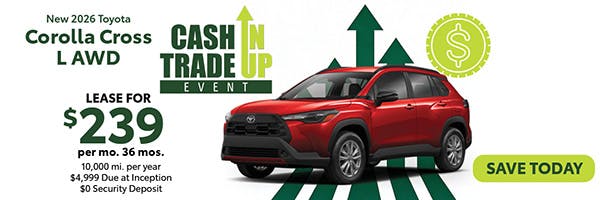 New 2026 Toyota Corolla Cross L AWD | Atlantic Toyota