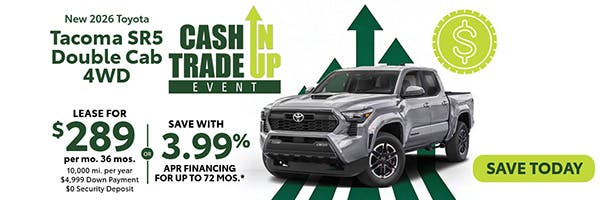 New 2026 Toyota Tacoma SR5 Double Cab 4WD | Atlantic Toyota