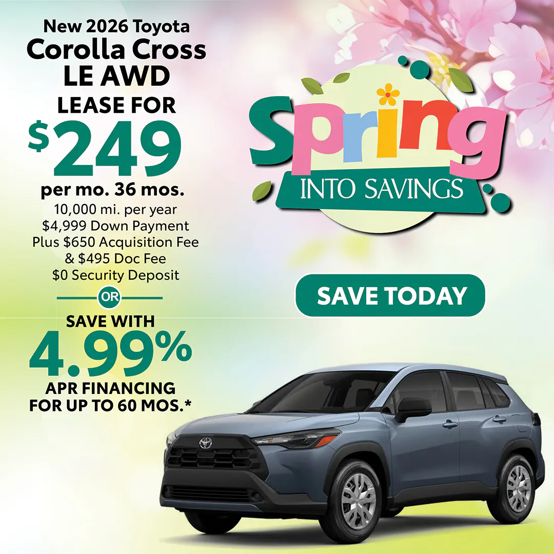 New 2026 Toyota Corolla Cross LE AWD | Atlantic Toyota