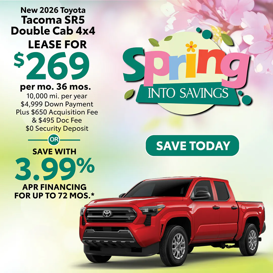 New 2026 Toyota Tacoma SR5 Double Cab 4×4 | Atlantic Toyota