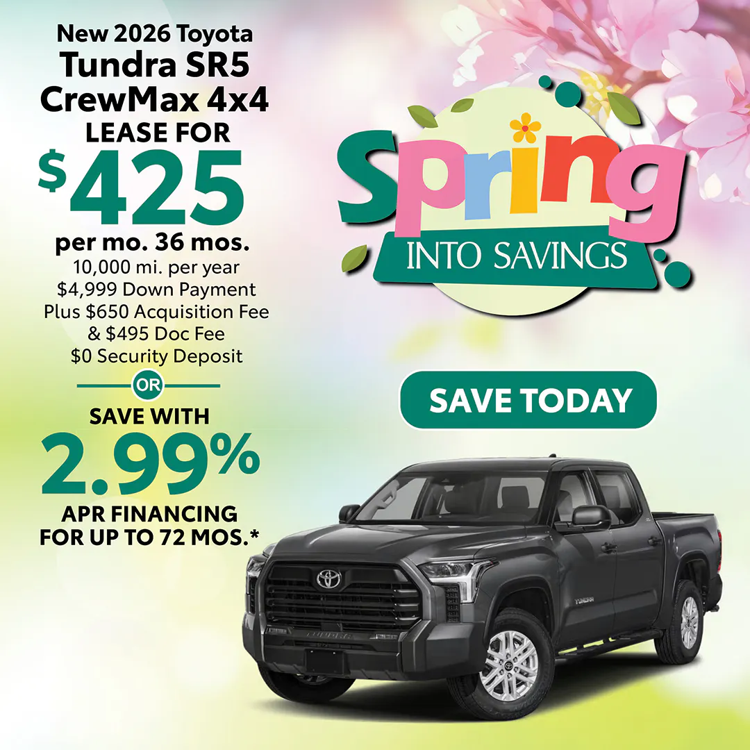 New 2026 Toyota Tundra SR5 CrewMax 4×4 | Atlantic Toyota