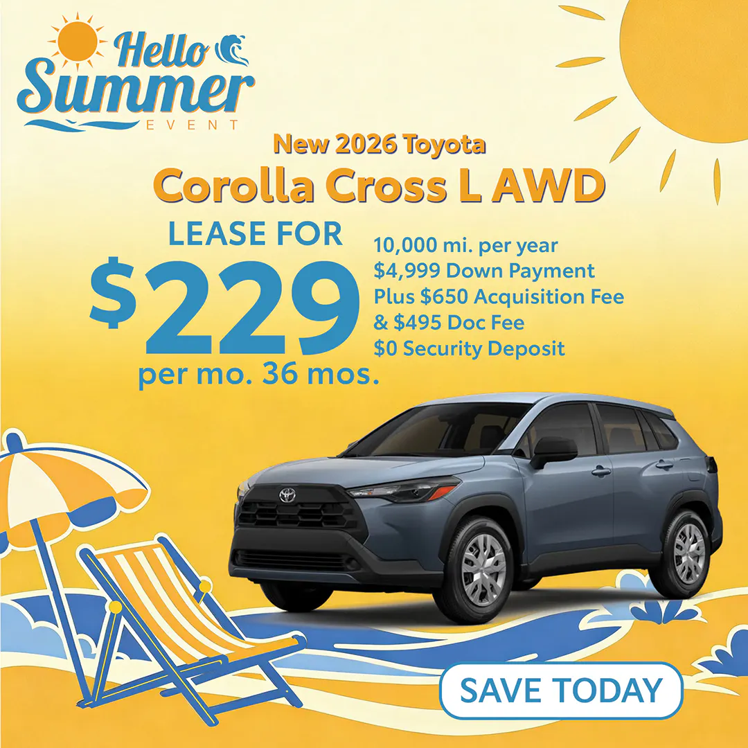 New 2026 Toyota Corolla Cross L AWD | Atlantic Toyota