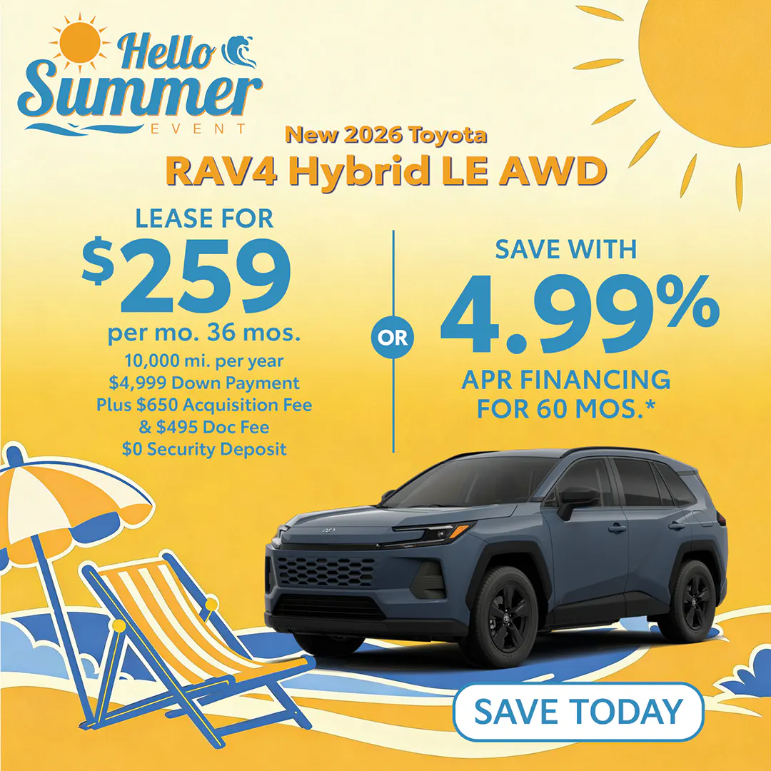 New 2026 Toyota RAV4 Hybrid LE AWD | Atlantic Toyota