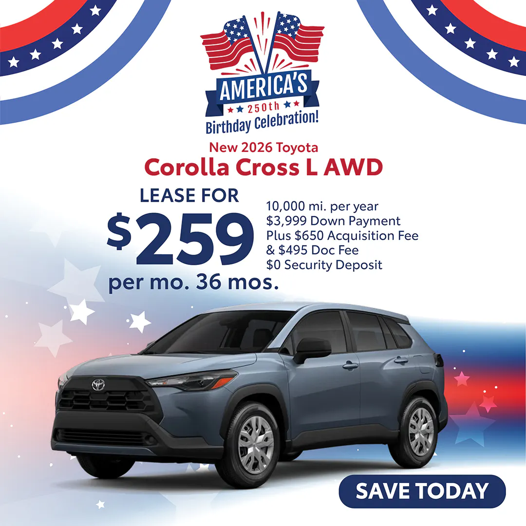 New 2026 Toyota Corolla Cross L AWD | Atlantic Toyota