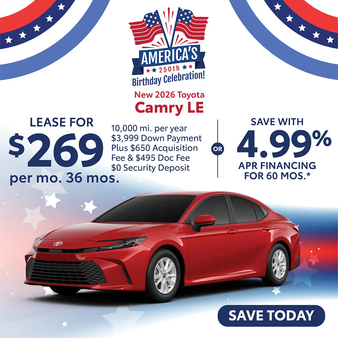 New 2026 Toyota Camry LE | Atlantic Toyota