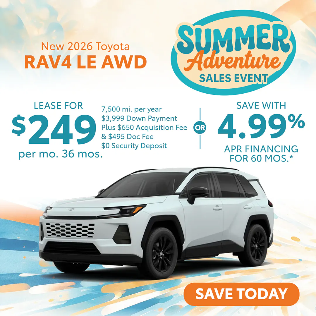 New 2026 Toyota RAV4 LE AWD | Atlantic Toyota