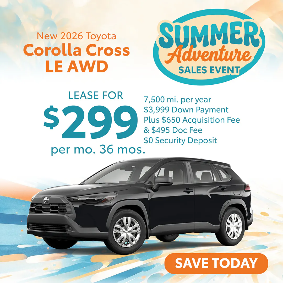New 2026 Toyota Corolla Cross LE AWD | Atlantic Toyota