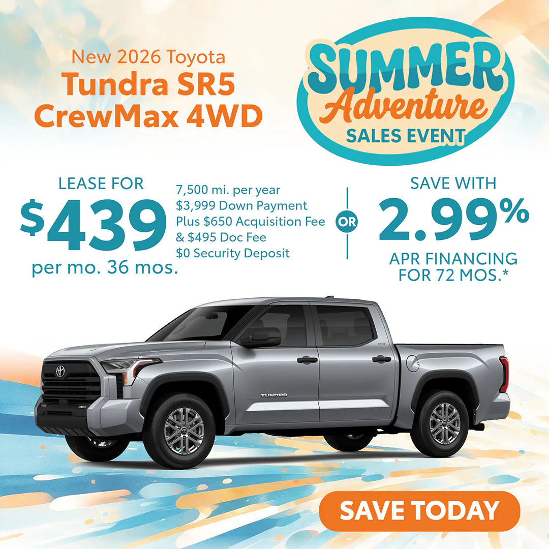 New 2026 Toyota Tundra SR5 CrewMax 4WD | Atlantic Toyota