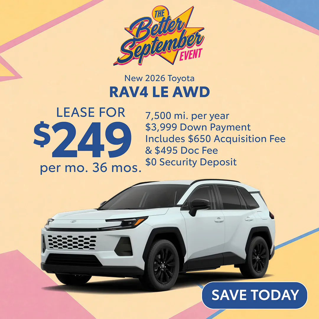 New 2026 Toyota RAV4 LE AWD | Atlantic Toyota
