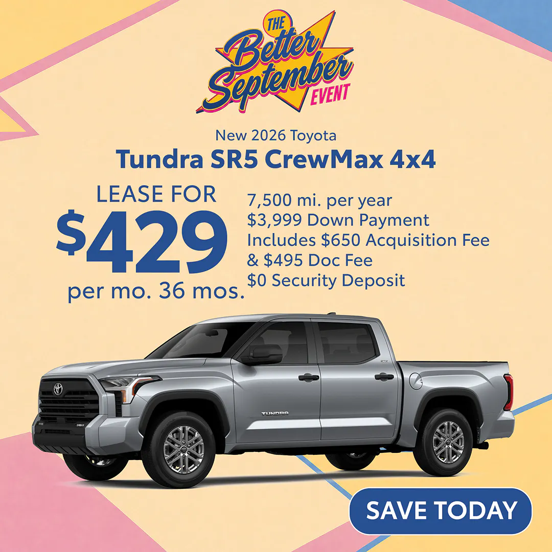 New 2026 Toyota Tundra SR5 CrewMax 4×4 | Atlantic Toyota