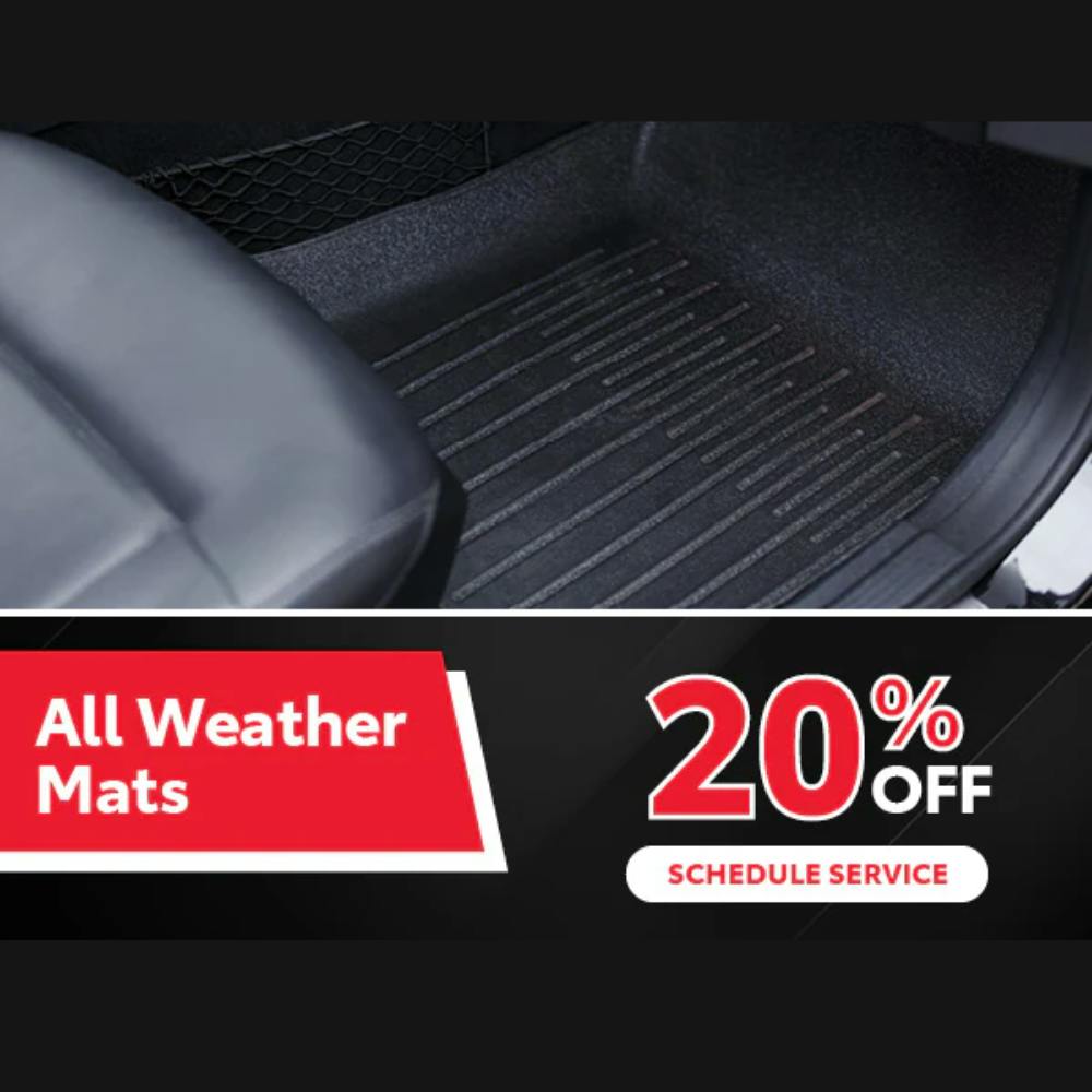 All Weather Mats | Atlantic Toyota