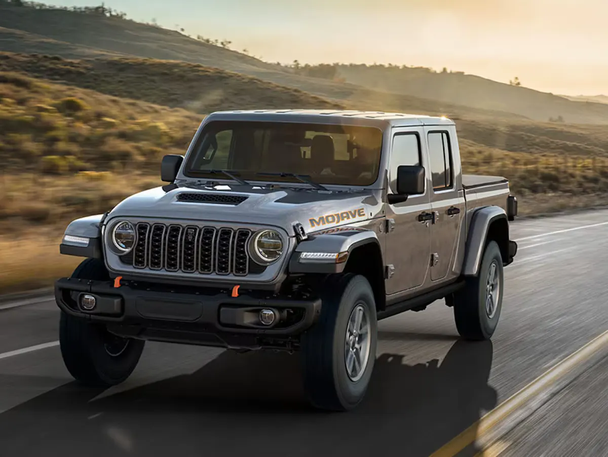Jeep Gladiator at sunset
