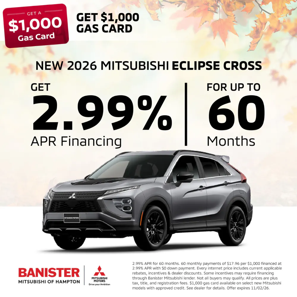 2026 Mitsubishi Eclipse Cross | Banister Mitsubishi of Hampton