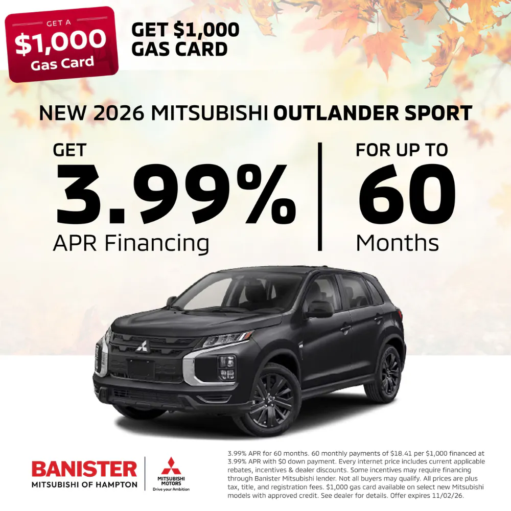 2026 Mitsubishi Outlander Sport | Banister Mitsubishi of Hampton