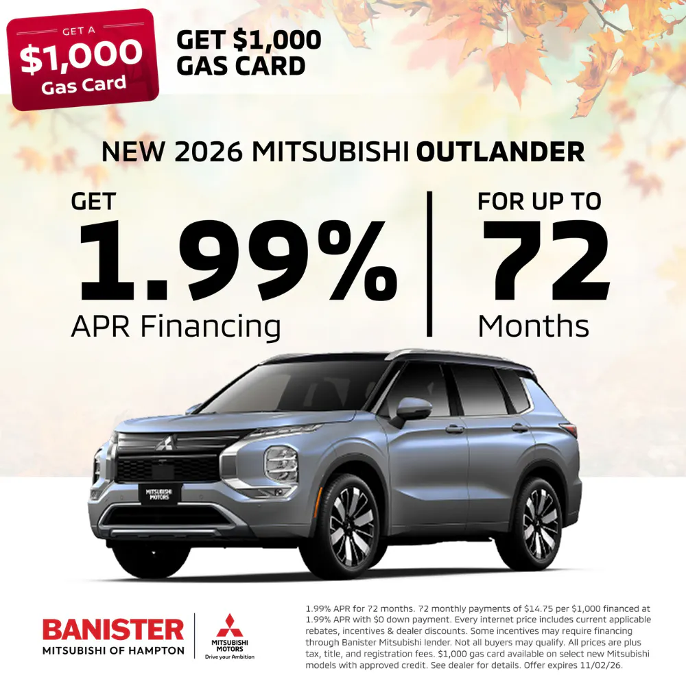 2026 Mitsubishi Outlander | Banister Mitsubishi of Hampton