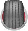 Tire tread showing replacement is needed