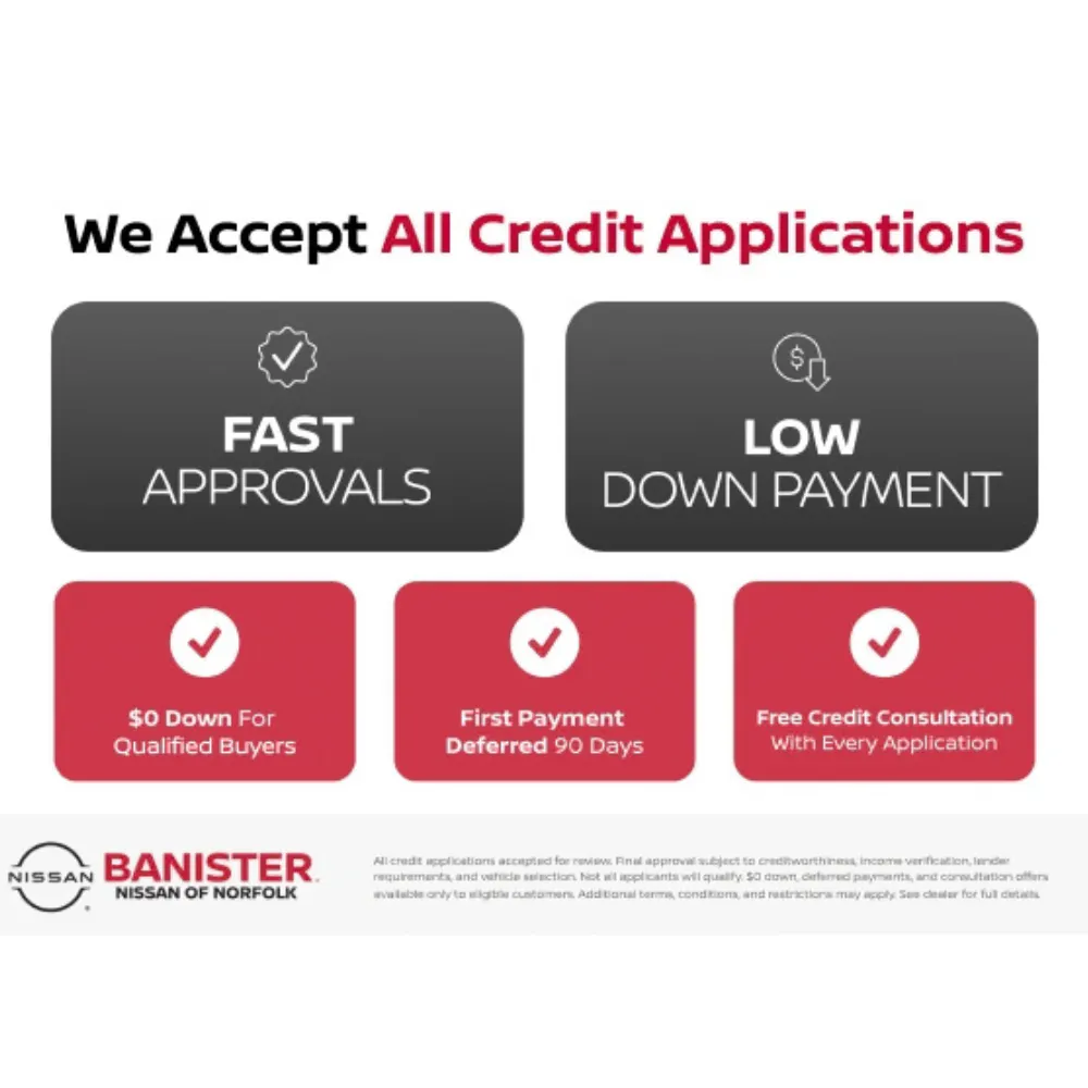 Accept Credit Application | Banister Nissan of Norfolk
