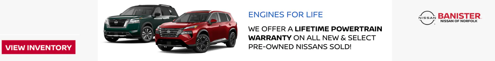 Engines For Life | Banister Nissan of Norfolk