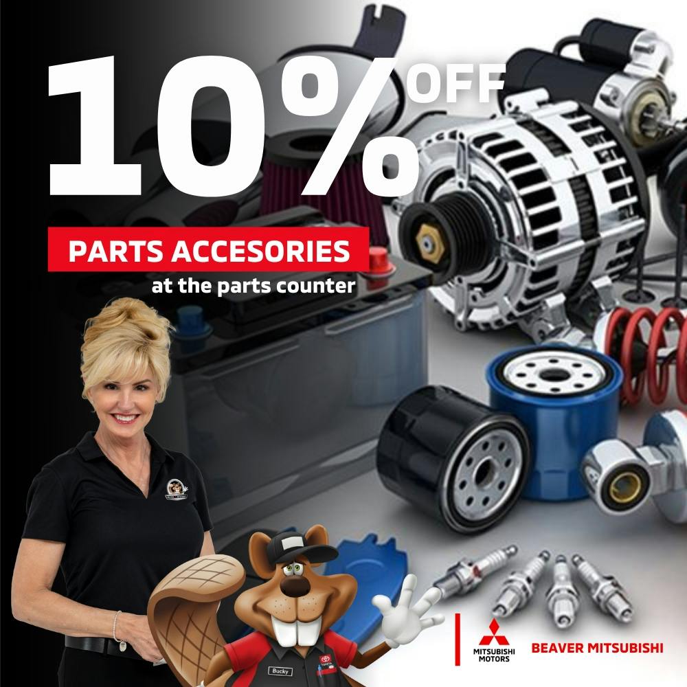 10% OFF Parts & Accesories | Beaver Mitsubishi