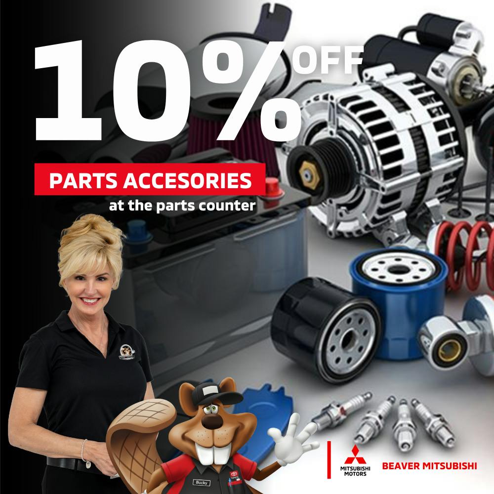 10% OFF Parts & Accesories | Beaver Mitsubishi