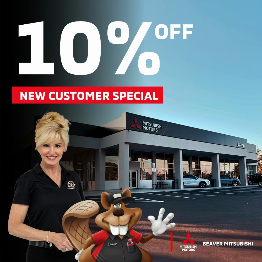 10% OFF New Customer Special | Beaver Mitsubishi