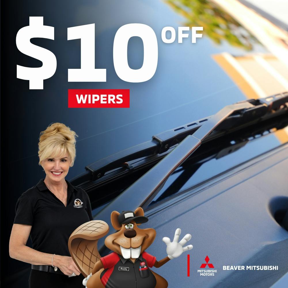 $10 off Front Wipers | Beaver Mitsubishi