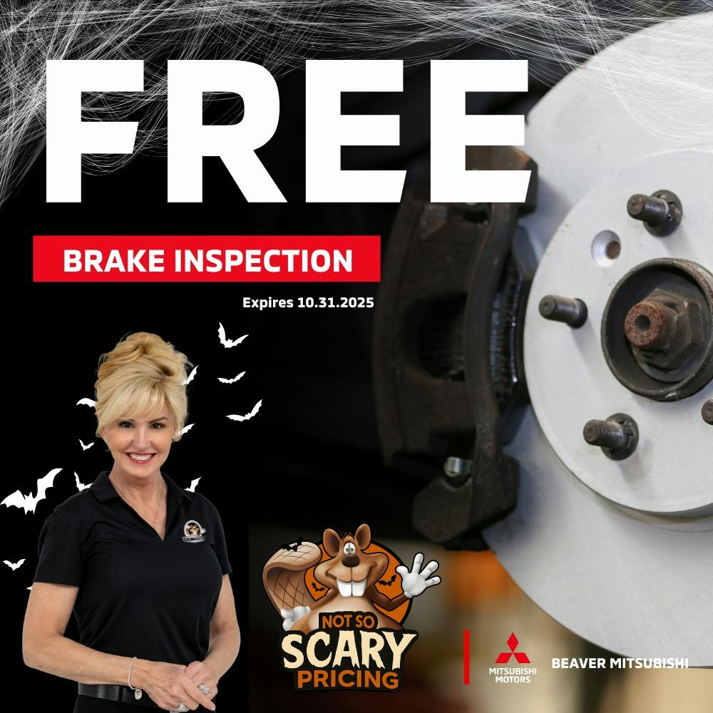 Free – Brake Inspection | Beaver Mitsubishi
