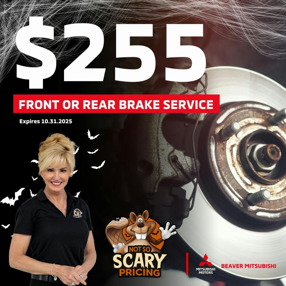 Front or Rear Brake Service | Beaver Mitsubishi