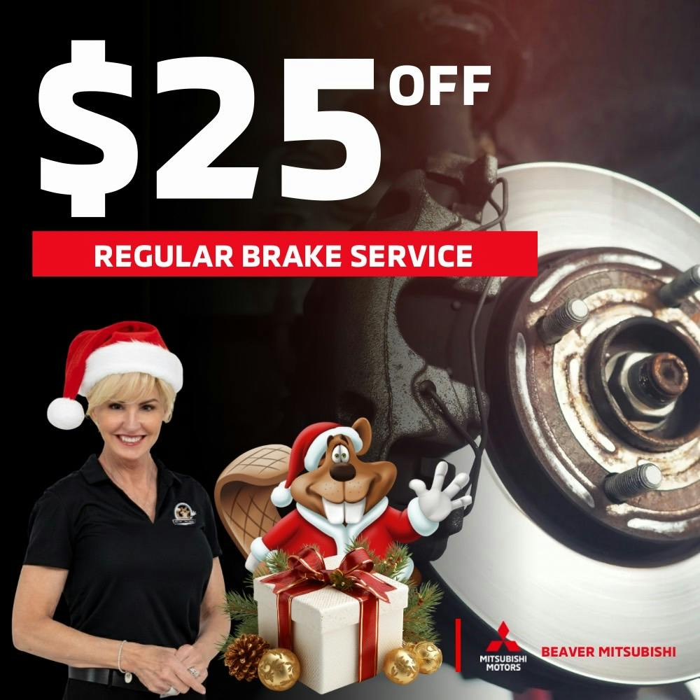$25 off Brake Service | Beaver Mitsubishi