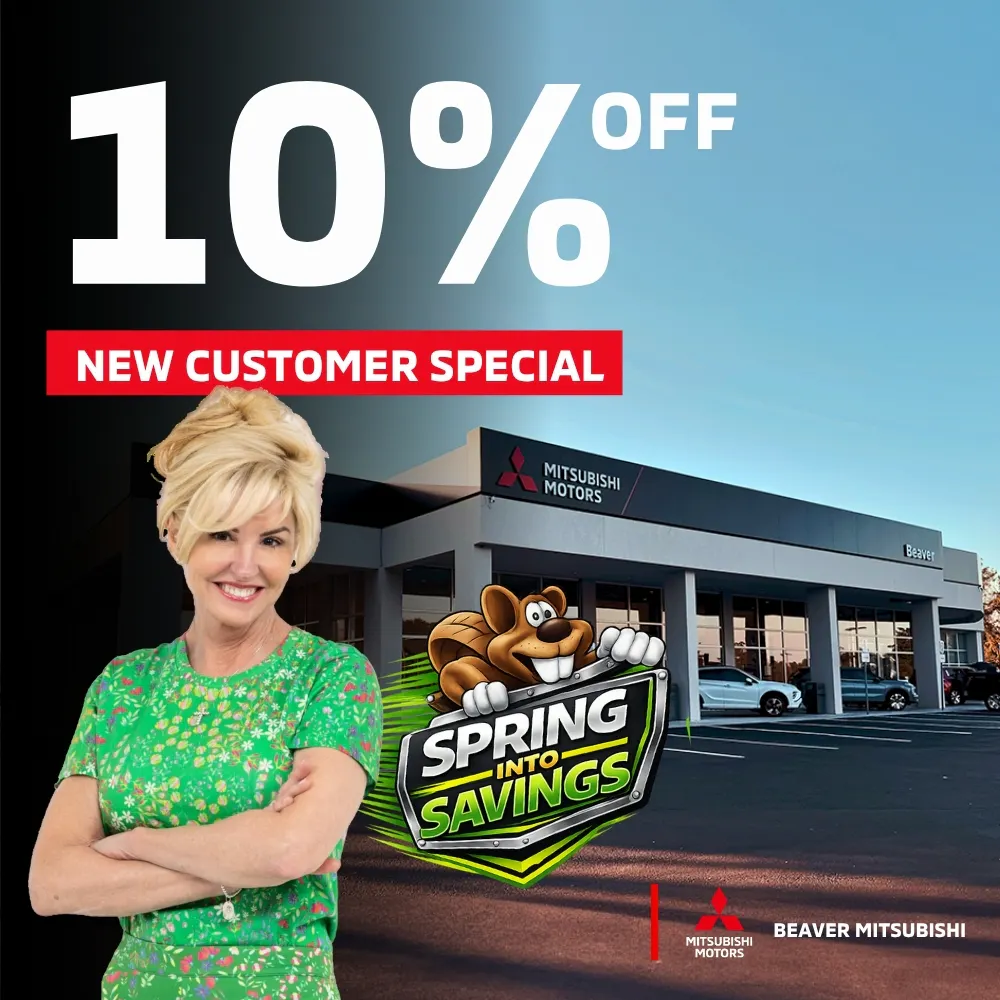 10% OFF New Customer Special | Beaver Mitsubishi