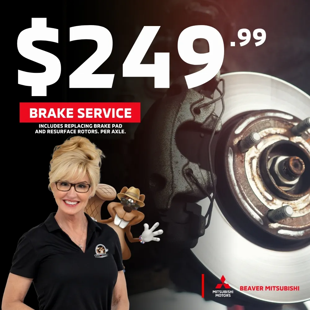 $249.99 Brake Service | Beaver Mitsubishi