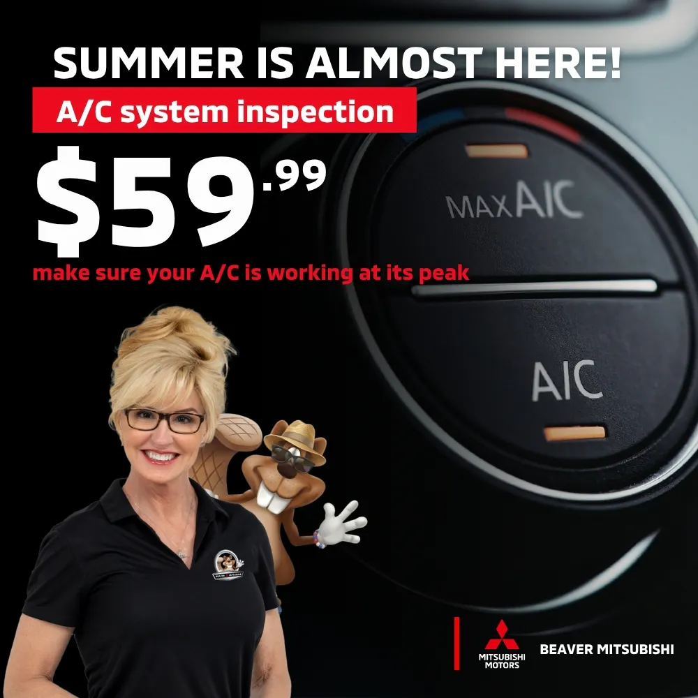 A/C System Inspection $59.99 | Beaver Mitsubishi