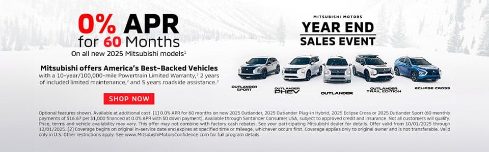 End of Year Sales Event | Beaver Mitsubishi