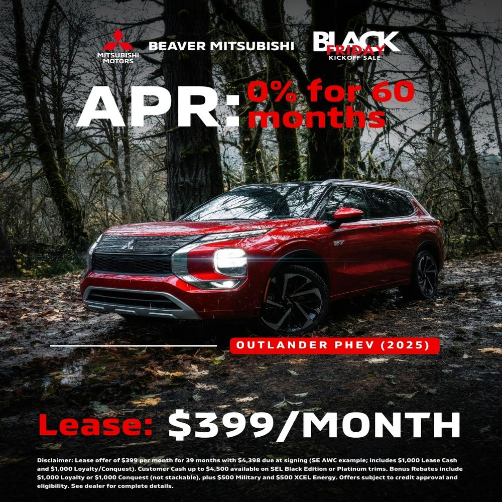 2025 Outlander PHEV | Beaver Mitsubishi