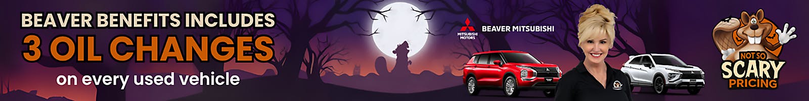 October Not So Scary Savings | Beaver Mitsubishi