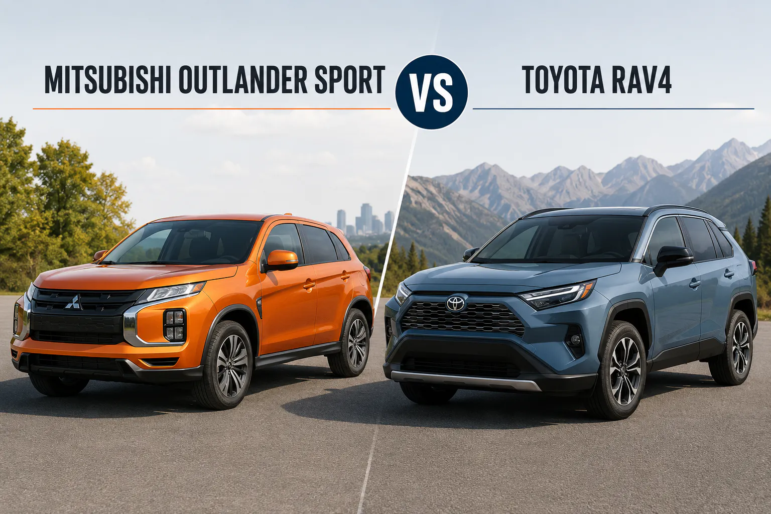 Outlander Sport vs RAV4