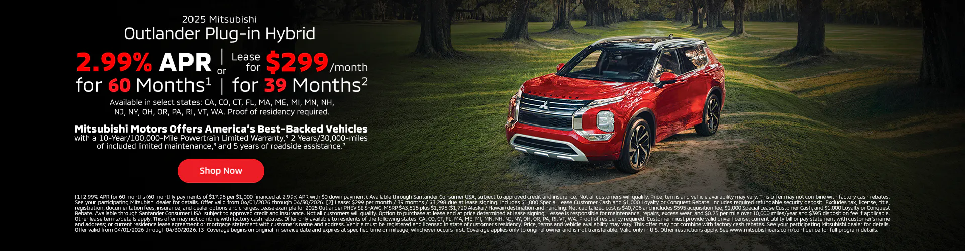 April 2026 Outlander Plug-in Hybrid | Beaver Mitsubishi