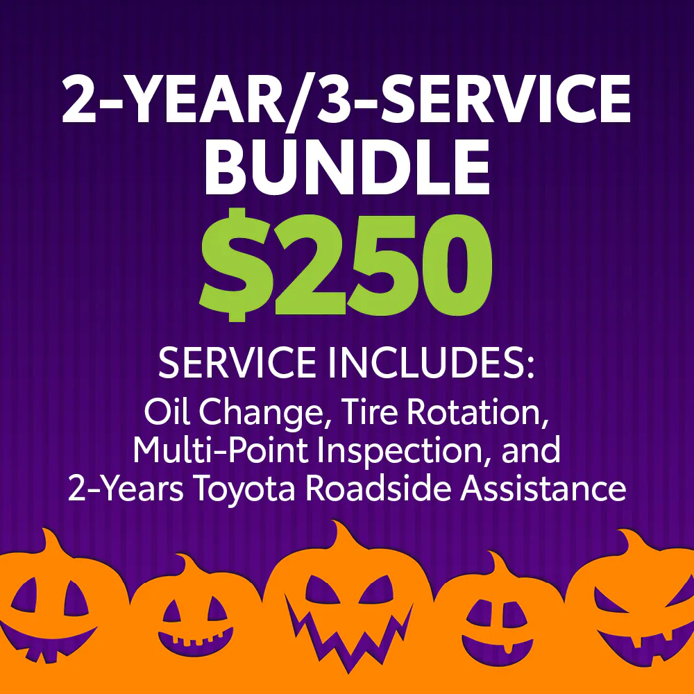 2-Year/3-Service Bundle $250 | Berge Toyota