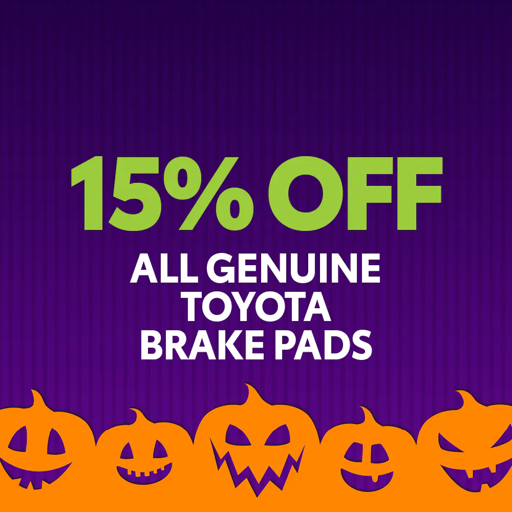 15% Off All Genuine Toyota Brake Pads | Berge Toyota