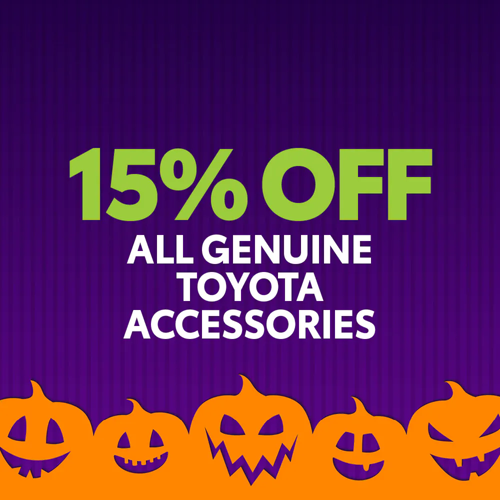 15% Off All Genuine Toyota Accessories | Berge Toyota