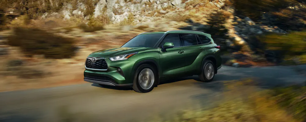 Toyota Highlander Green