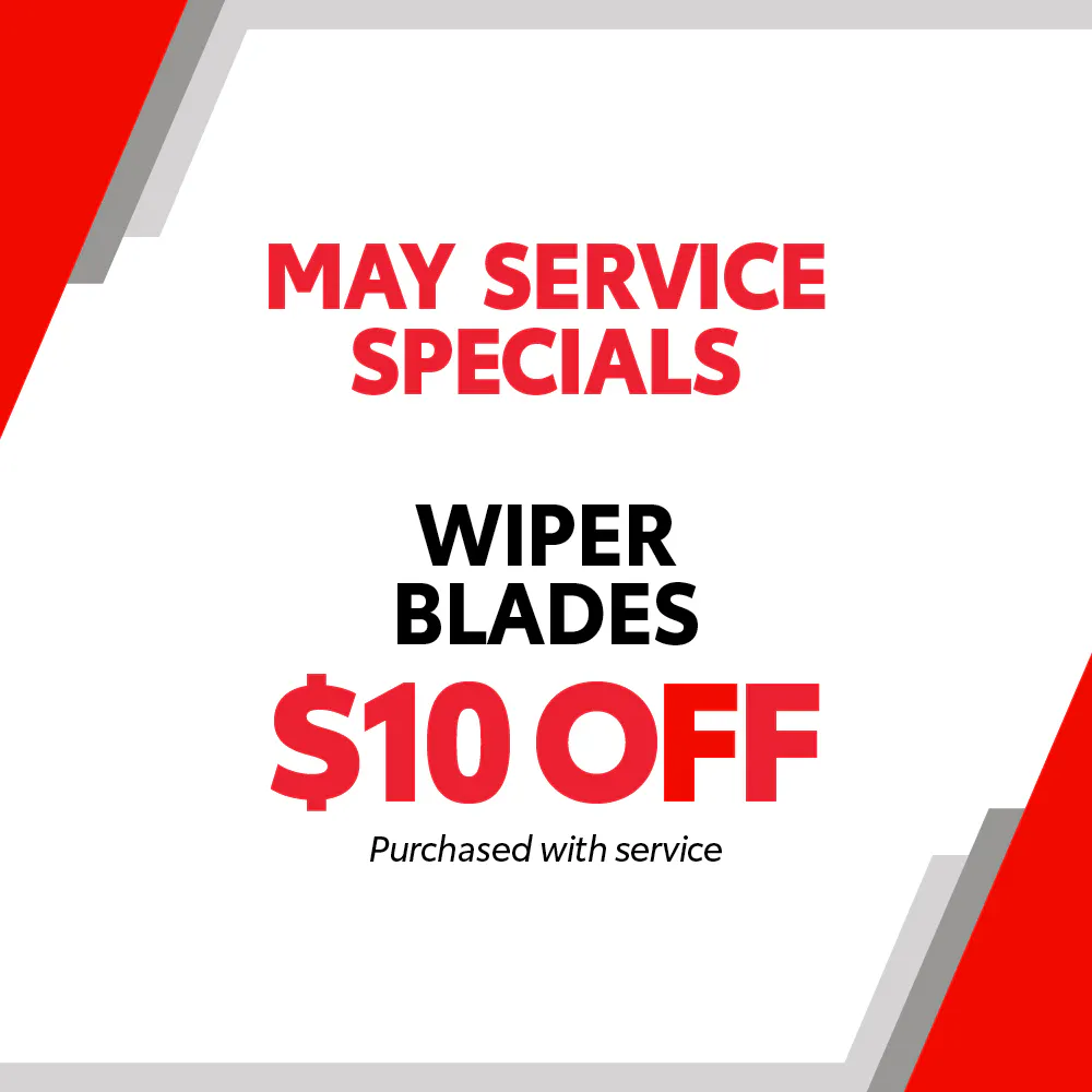 May Service Specials – Wiper Blades $10 Off | Berge Toyota