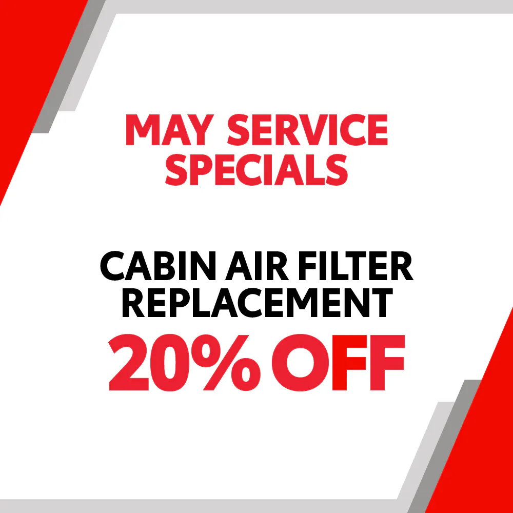 May Service Specials – Cabin Air Filter Replacement | Berge Toyota
